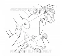 RECHTS GEARCASE   BRAKE MONTAGE (4914891489029A)