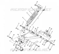 SWING ARM WELDMENT AND FEDER ASSEMBLY (4913501350021A)