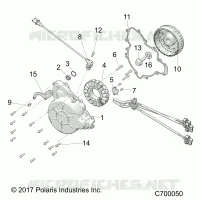 ENGINE, STATOR AND SCHWUNGRAD