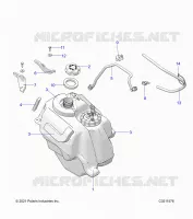 KRAFTSTOFFSYSTEM, FUEL TANK ASM.