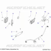 ELEKTRIC, HARNESS COMPONENTS AND RELATED- Z21A5A87B2/P87B5/K87B4/SA87B2(C701024-3)
