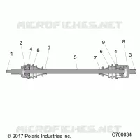 ANTRIEB, FRONT HALF SHAFT