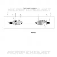 ANTRIEB, DRIVE SHAFT, FRONT