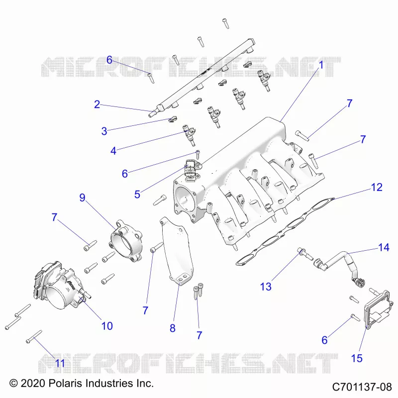 AUFNAHME MANIFOLD, FUEL RAIL