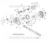 ANTRIEB, GETRIEBEGEHÄUSE, DIFFERENTIAL, INTERNAL COMPONENTS