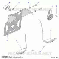 ELEKTRIC, TURN SIGNALS, HORN, AND LICENSE PLATE LIGHT