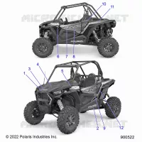 DECALSS, GRAPHICS- Z23NAV99AL/BL (900522-01)