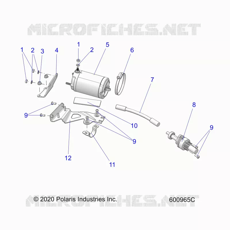 ANLASSER MOTOR
