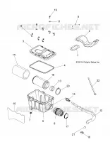 MOTOR, LUFTEINLASS SYSTEM
