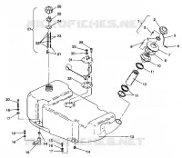 TREIBSTOFF TANK SL 750 / B934070 (4924752475005A)