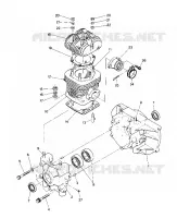 CRANKCASE AND ZYLINDER STARTRAK (4914141414034A)