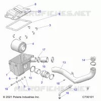 ENGINE, LUFTEINLASS SYSTEM