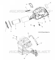 MOTOR, LUFTEINLASS