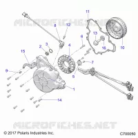 ENGINE, STATOR AND FLYRAD