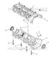 CRANKCASE ASSEMBLY XLT/0930767,XLT SP/0930667    XLT SKS/0930567 (4923012301032A)
