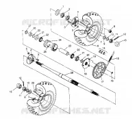HECKANTRIEB ASSEMBLY  4X4 400L W948140 (4926772677C005)