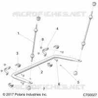 SUSPENSION, REAR STABILISATORSTANGE- R22TAA99A1/A7 (C700027)