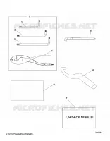 REFERENCES, TOOL KIT AND BEDIENUNGSANLEITUNGS