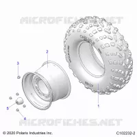 RADS, REAR TIRE