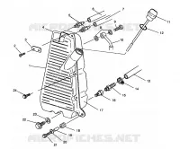 ÖLTANK ASSEMBLY Magnum 2x4 W957544 (4926852685A013)
