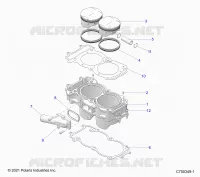 ZYLINDER AND PISTON