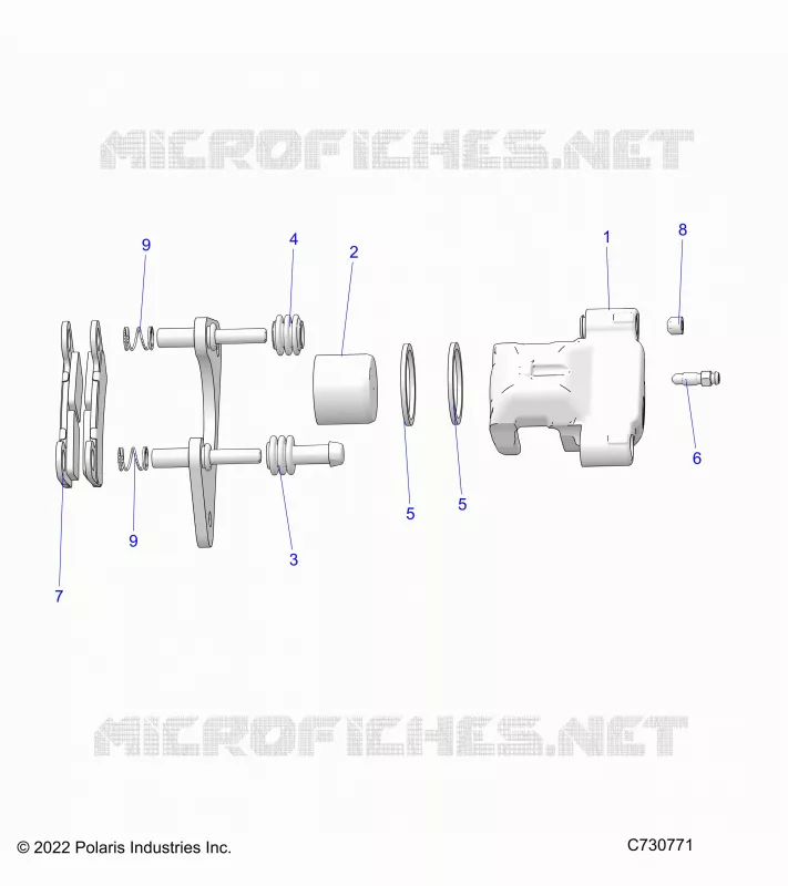 VORDERBREMSE CALIPER