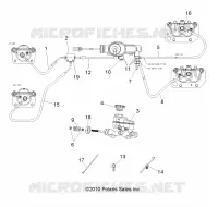 BREMSES, LINES AND MASTER CYLINDER