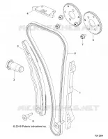 CAM CHAIN AND SPROCKET