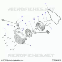 ENGINE, STATOR AND FLYRAD