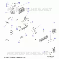 ELEKTRIC, WIRE HARNESS COMPONANTS