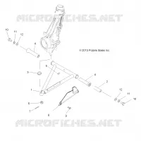 SUSPENSION, A-ARM and STREBE MOUNTING