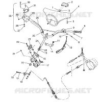 Lenkung SL 750 B954070 (4930523052A013)
