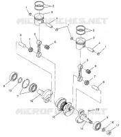 KOLBEN   KURBELWELLE LITE TOURING 0983133 AND EUROPEAN LITE TOURNG E983133 (4941934193C005)