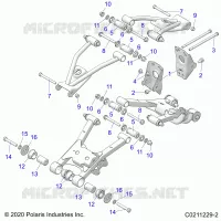 HINTERRADAUFHÃ„NGUNG CONTROL ARM, MOUNTING