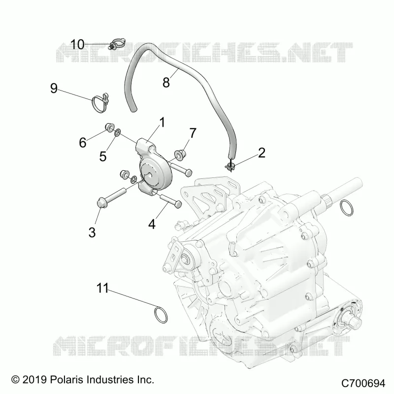ANTRIEB, MAIN GEARCASE MOUNTING