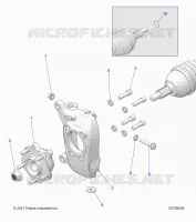 FRONT SUSPENSION CARRIER AND HUB