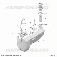 KRAFTSTOFFSYSTEM, FUEL TANK