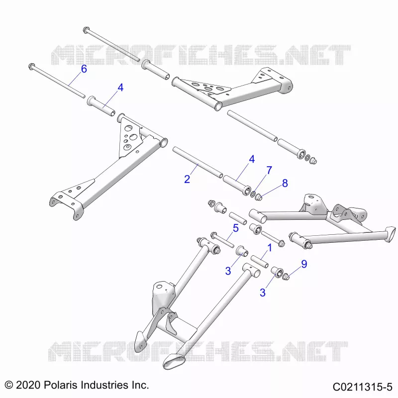 HINTERRADAUFHÃ„NGUNG CONTROL ARM MOUNTING