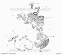 BRAKES, MASTER CYLINDER AND ABS MODULE