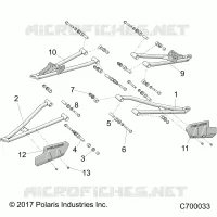 FRONT SUSPENSION CONTROL ARMS