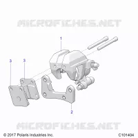 BRAKES, BREMSZANGE VORNE