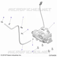 ANTRIEB, FRONT GEARCASE MOUNTING