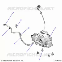 ANTRIEB, FRONT GEARCASE MOUNTING