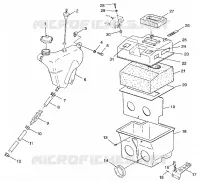 ÖLTANK/LUFTFILTERKASTEN  700 RMK 0980966 AND EUROPEAN 700 RMK E980966 (4943724372C005)