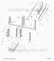 ELEKTRIC, BATTERY, MOUNTING, PT R24E3CC2FD/TC2CD/FD (C730257)