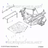 CHASSIS, MAIN RAHMEN
