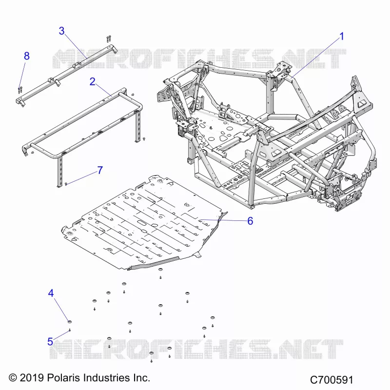 CHASSIS, MAIN RAHMEN