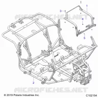 CHASSIS, MAIN RAHMEN