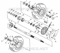 HECKANTRIEB 2X4 300 W957530 (4930053005C002)