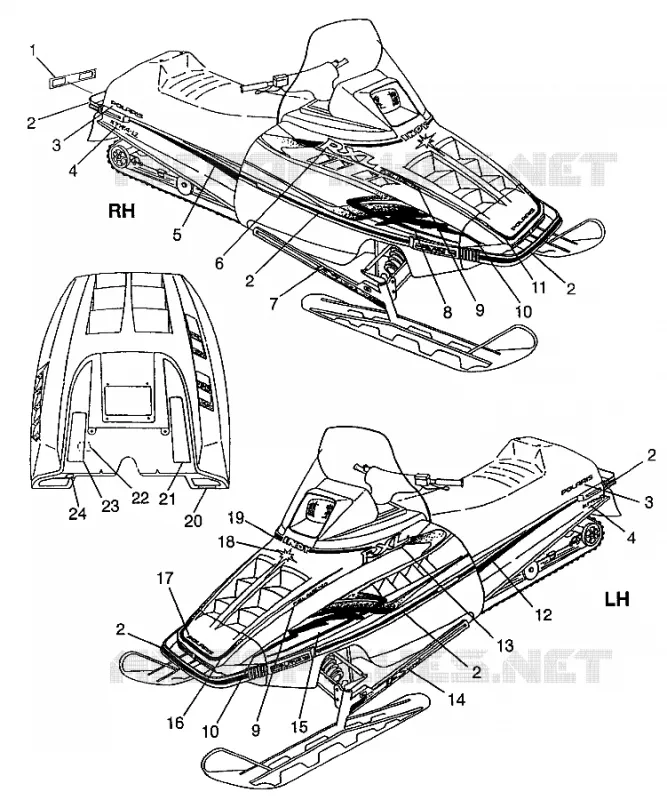 DECALS RXL 0976768 (4938523852A010)